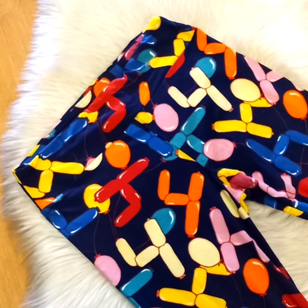 LulaRoe Balloon 🎈 Printed Leggings- T&C-#1556+
